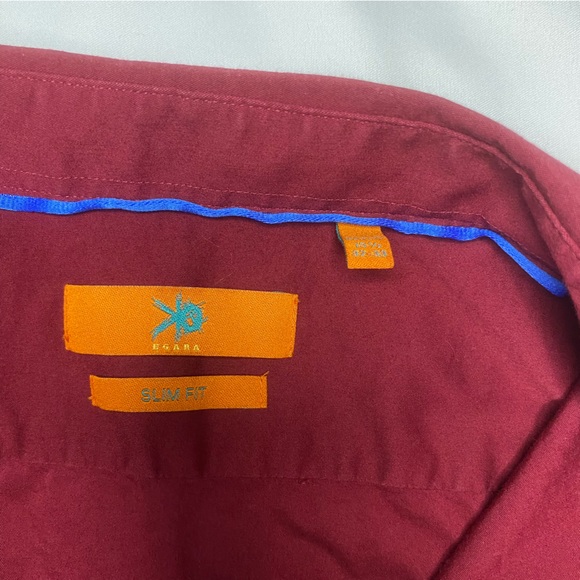 Egara Men’s long sleeve button up dress shirt - Picture 3 of 6